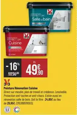 Bricorama Peinture renovation cuisine offre