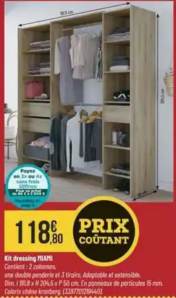 Bricorama Dim - kit dressing offre