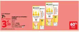 Auchan GARNIER Fluide anti-uv vitamine c offre