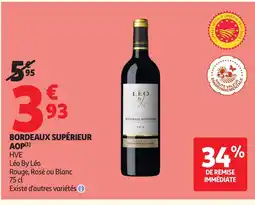 Auchan Bordeaux supérieur aop offre