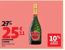 Auchan TSARINE Champagne offre