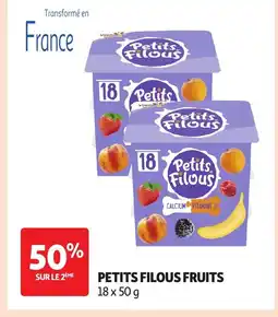 Auchan PETITS FILOUS Fruits offre