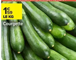 Carrefour Market Courgette offre