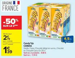 Carrefour Candia Candy'Up offre