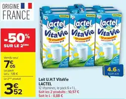 Carrefour Lactel VitaVie offre