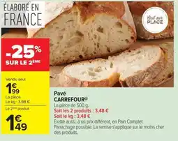 Carrefour Market CARREFOUR Pavé offre