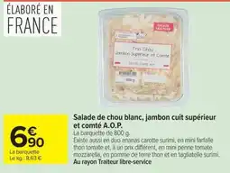 Carrefour Market Trio Chou Jambon Supérieur et Comté offre