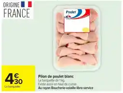 Carrefour Poulet Pilon de poulet blanc offre