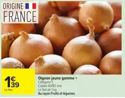 Carrefour Market Oignon jaune gamme + offre