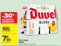 Carrefour Market Duvel offre