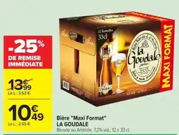 Carrefour Market LA GOUDALE Bière offre