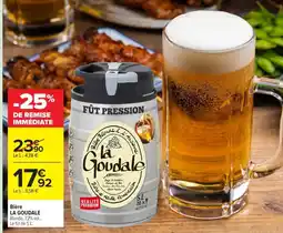 Carrefour Market LA GOUDALE Bière offre