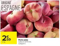 Carrefour Pêche plate offre