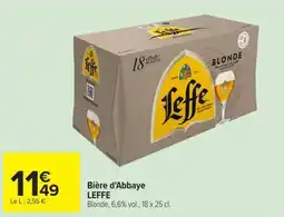 Carrefour Market LEFFE Bière d'Abbaye offre