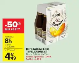 Carrefour Market Tripel Karmeliet offre