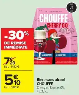 Carrefour Market CHOUFFE Bière sans alcool offre