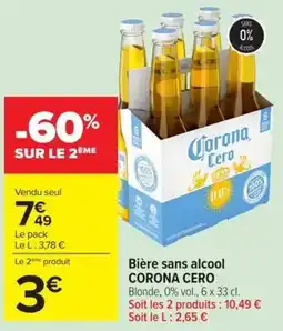 Carrefour Market Corona Cero offre