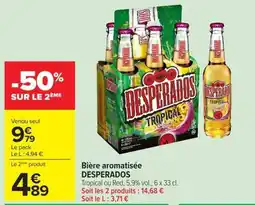 Carrefour Market Desperados bière aromatisée offre