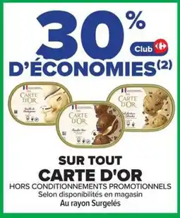 Carrefour Market Carte d'or offre