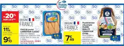 Carrefour Carrefour Classic Filets de poulet offre