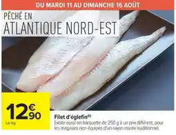 Carrefour Market Filet d'églefin offre
