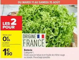Carrefour Batavia offre