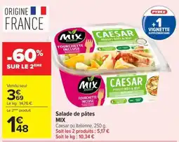Carrefour Mix Buffet Salade de pâtes offre