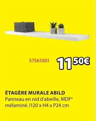 JYSK Étagère murale Abild offre