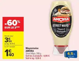Carrefour AMORA Mayonnaise offre