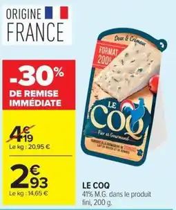 Carrefour LE COQ offre