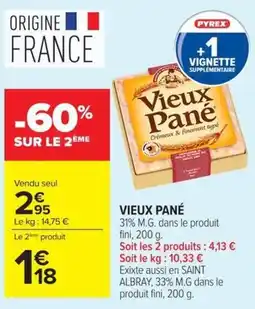 Carrefour PYREX Vieux Pané offre