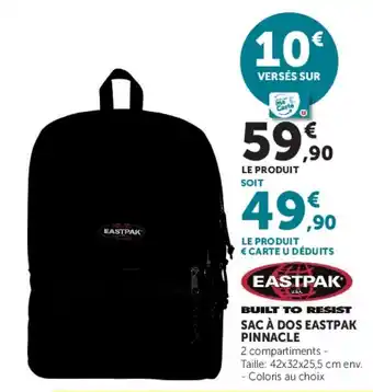 EASTPAK SAC À DOS EASTPAK PINNACLE