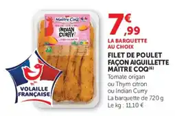 U Express Maître Coq Filet de poulet façon aiguillette offre