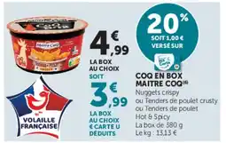 U Express MAITRE COQ COQ EN BOX offre