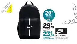 Super U NIKE SAC À DOS NIKE offre