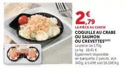 U Express Coquille au Crabe offre
