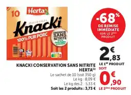U Express Herta Knacki offre