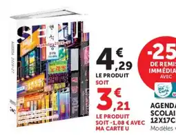 Super U AGENDA offre