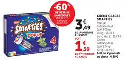 Super U Smarties pop up offre