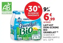 U Express Grandlait Bio offre