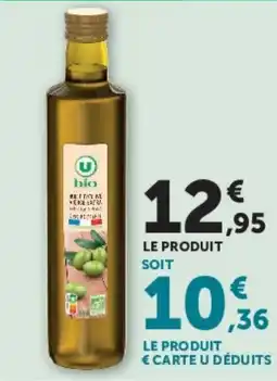U Express U bio Huile d'olive vierge extra offre