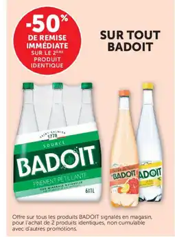 Super U Badoit offre