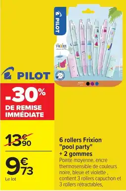 Carrefour PILOT Frixion offre