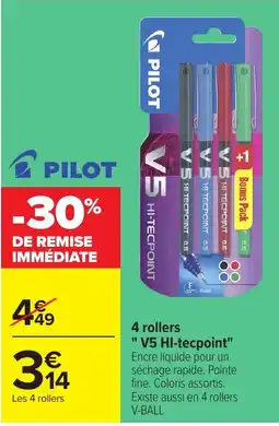 Carrefour PILOT V5 HI-TECPOINT offre