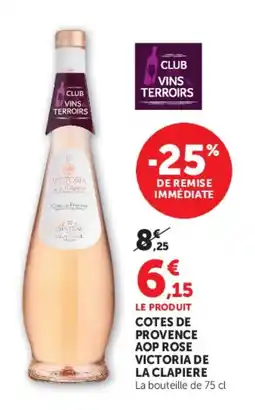 Super U VICTORIA DE LA CLAPIERE offre