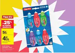 Carrefour Tipp-Ex mini rubans correcteurs offre