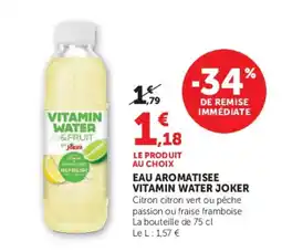U Express Vitamin Water Joker offre