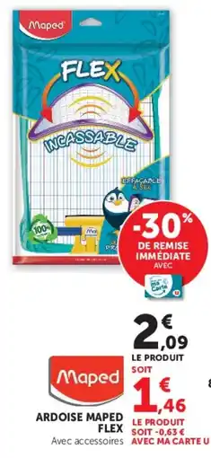 Super U Maped Ardoise Maped Flex offre
