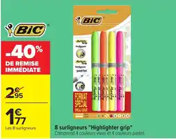 Carrefour BIC Surligneurs offre