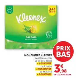 U Express Kleenex Mouchoirs offre